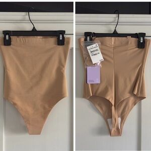 Honeylove SuperPower Thong in Sand Size Small